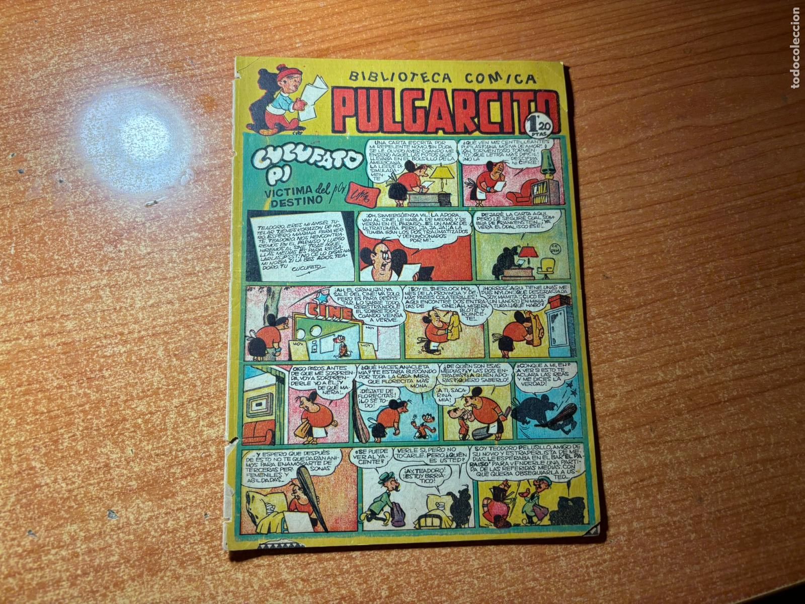 Tebeos: PULGARCITO N&ordm; 154 EDITORIAL BRUGUERA