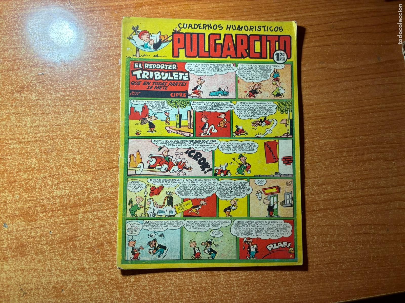 Tebeos: PULGARCITO N&ordm; 218 EDITORIAL BRUGUERA