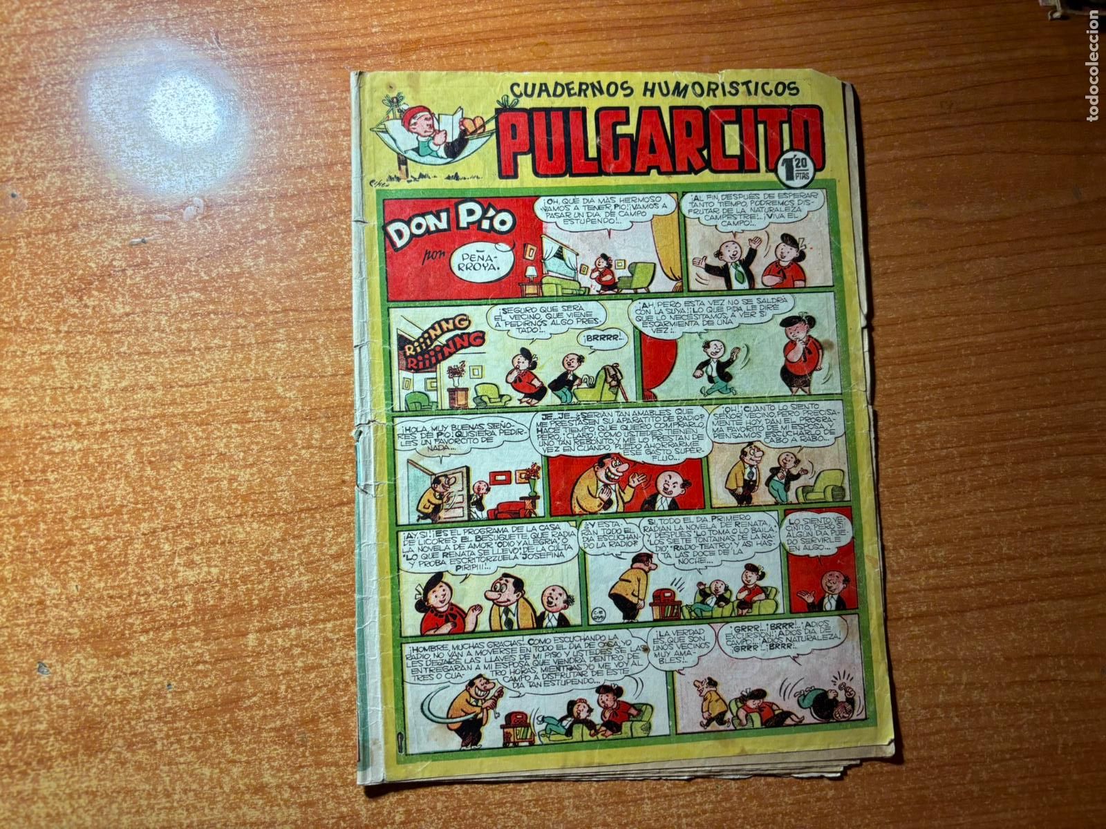 Tebeos: PULGARCITO N&ordm; 194 EDITORIAL BRUGUERA