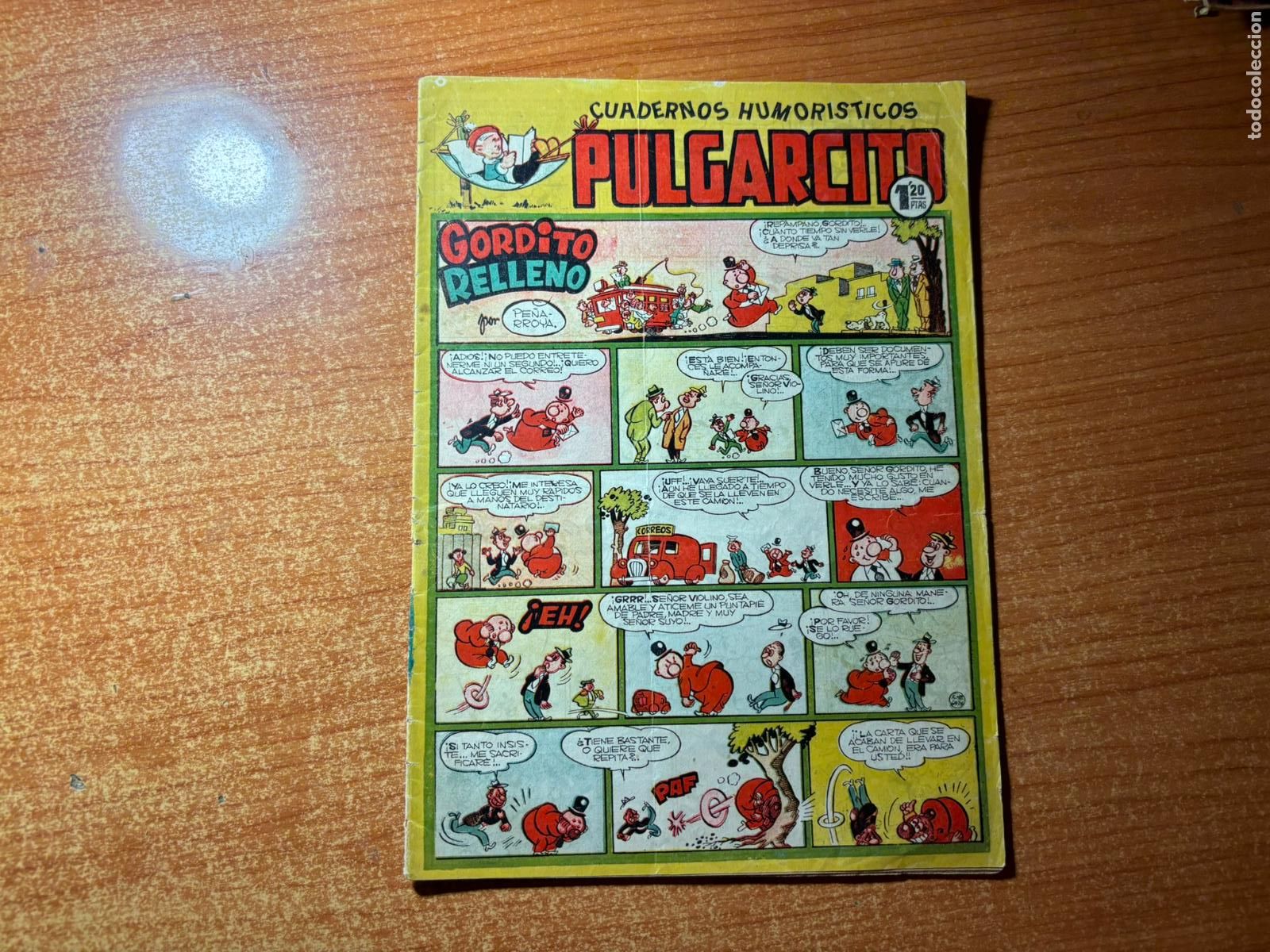 Tebeos: PULGARCITO N&ordm; 198 EDITORIAL BRUGUERA