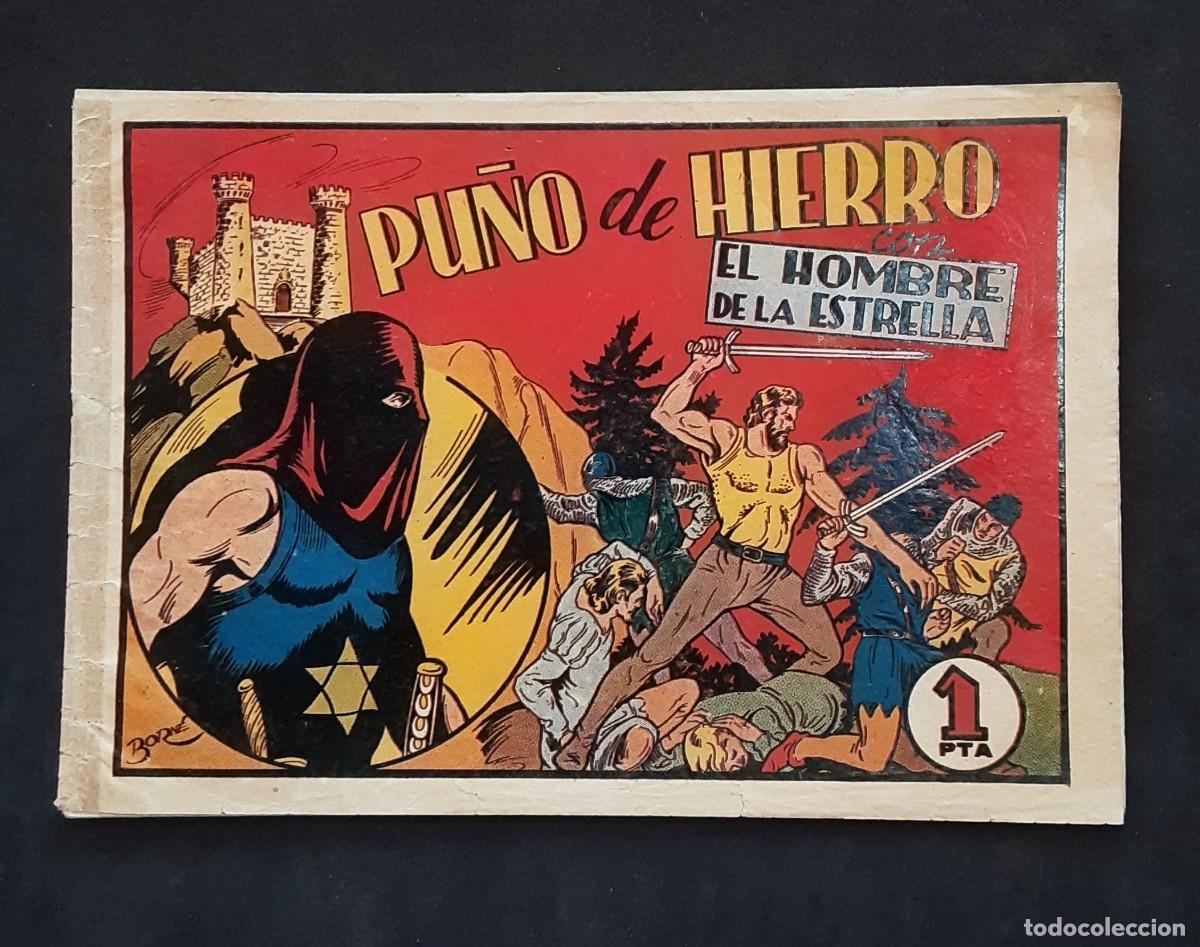 Tebeos: EL HOMBRE DE LA ESTRELLA # EDITORIAL BRUGUERA 1947 # LOTE DE 3 NUMEROS # BORNE