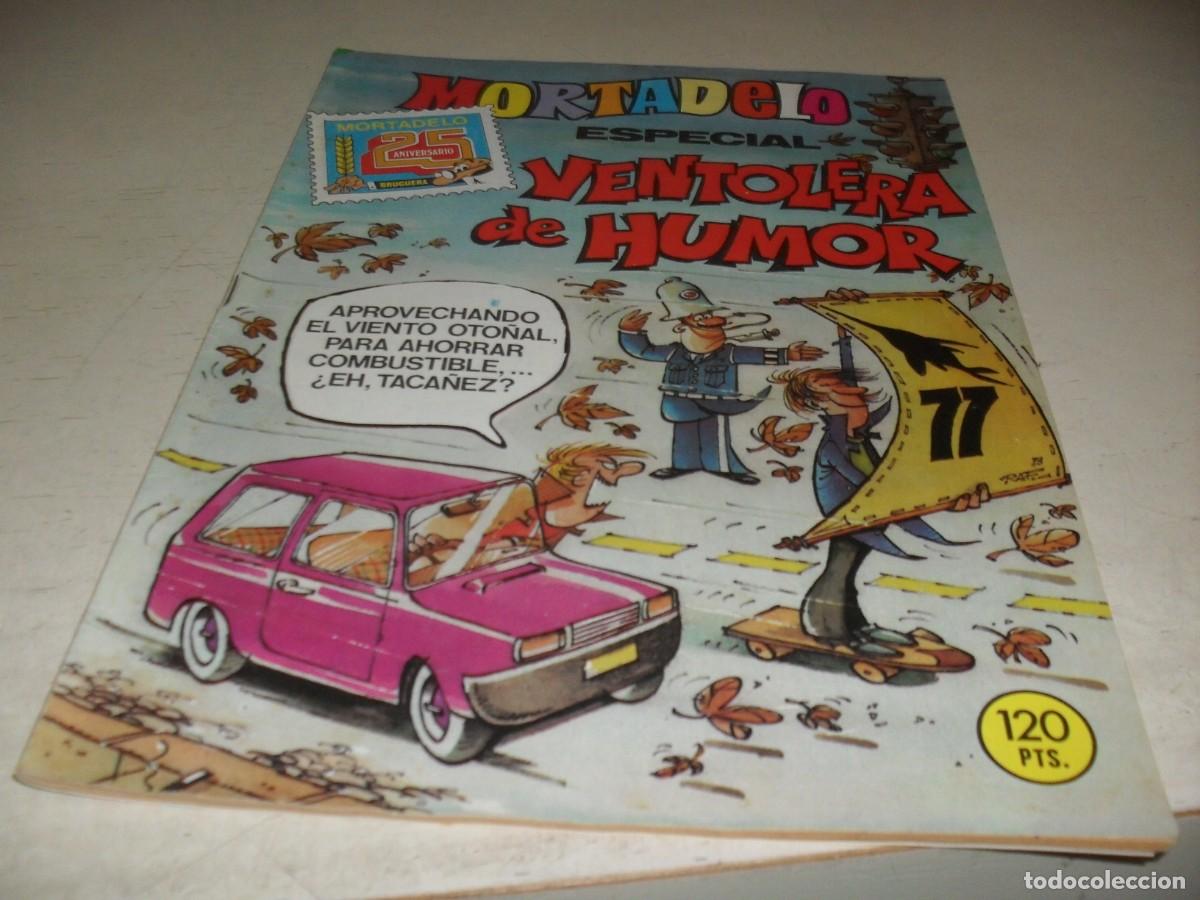 Tebeos: MORTADELO ESPECIAL N&ordm; 166,VENTOLERA DE HUMOR,CON SIR NIGEL,DE PORTO,DE 211.BRUGUERA,1975