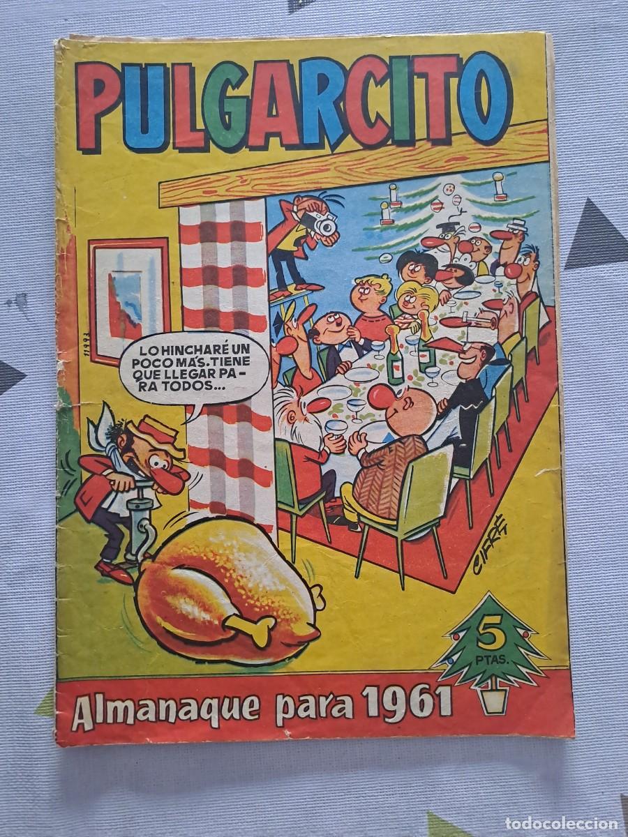 Tebeos: Pulgarcito almanaque 1961, Bruguera en buen estado