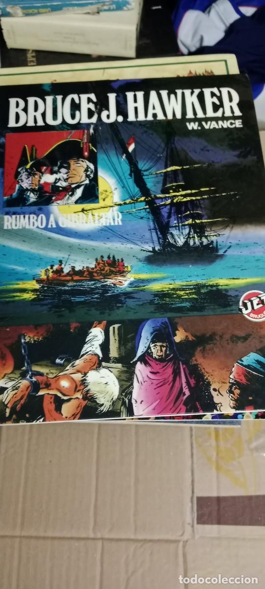 Tebeos: BRUGUERA BRUCE J. HAWKER , RUMBO A GIBRALTAR NUMERO 5 LIBRO B-WO