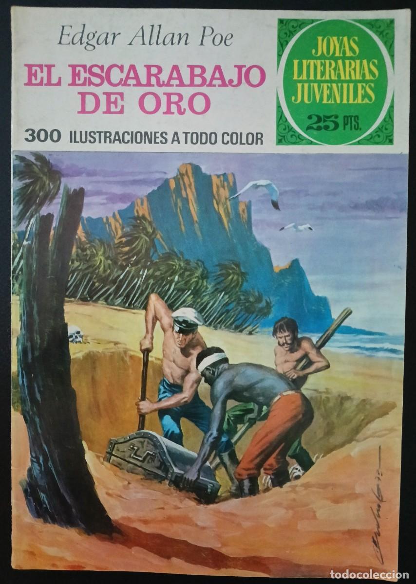 Tebeos: JOYAS LITERARIAS JUVENILES-BRUGUERA- N&ordm; 88 -EL ESCARABAJO DE ORO-2&ordf; E.1977-BUENO-ESCASO-VEA-LEA-1700