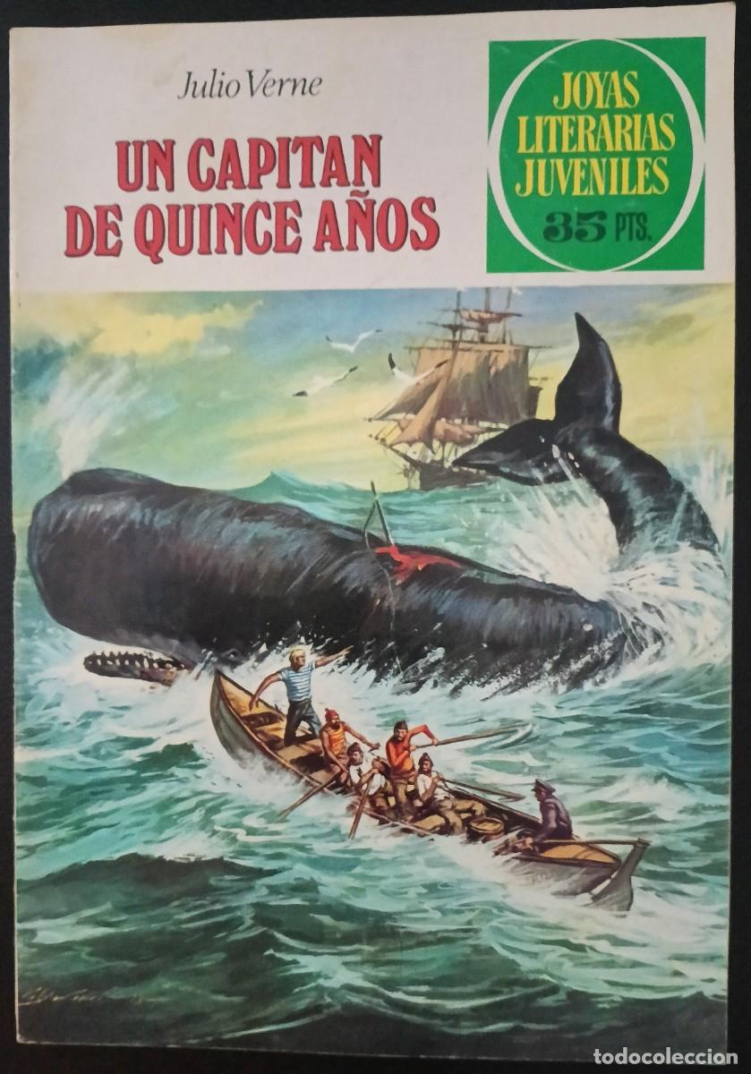 Tebeos: JOYAS LITERARIAS JUVENILES-BRUGUERA- N&ordm; 101 -UN CAPIT&Aacute;N DE QUINCE A&Ntilde;OS-3&ordf;ED.1979-CASI BUENO-VEA-1701