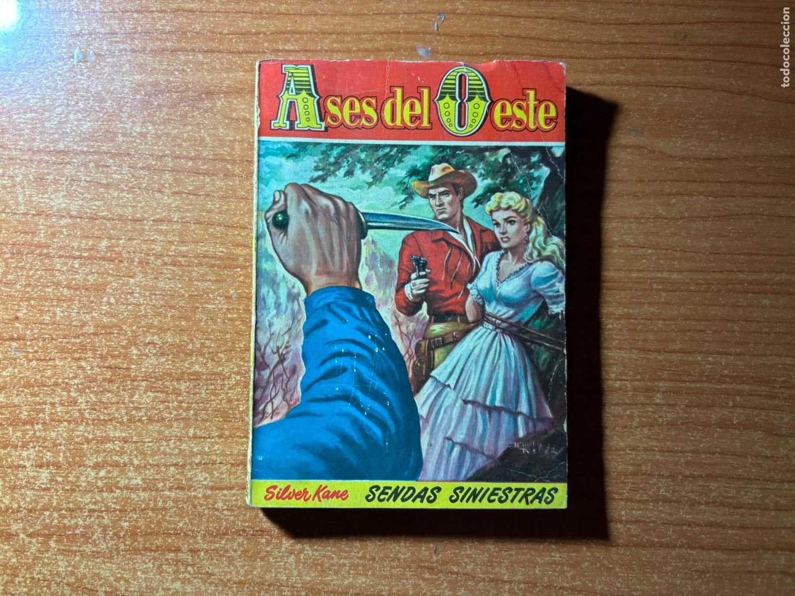 Tebeos: ASES DEL OESTE N&ordm; 8 EDITORIAL BRUGUERA SILVER KANE