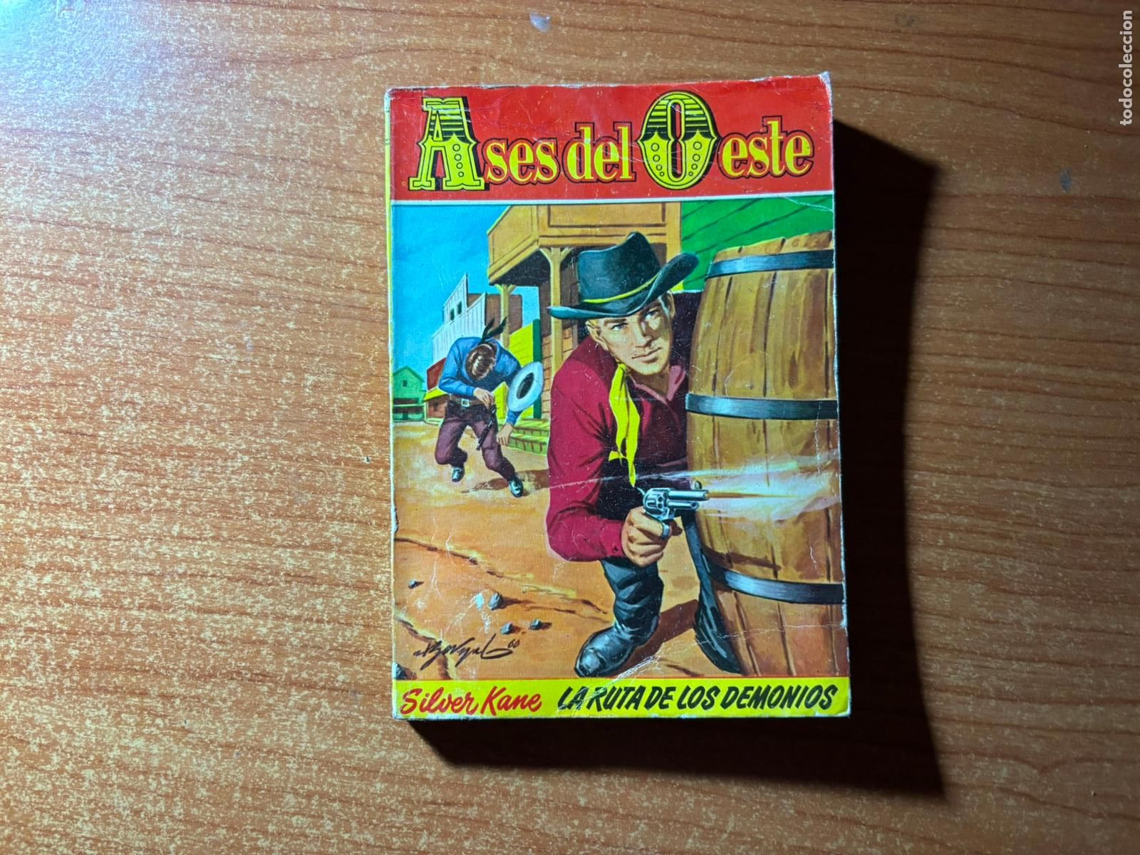 Tebeos: ASES DEL OESTE N&ordm; 67 EDITORIAL BRUGUERA SILVER KANE