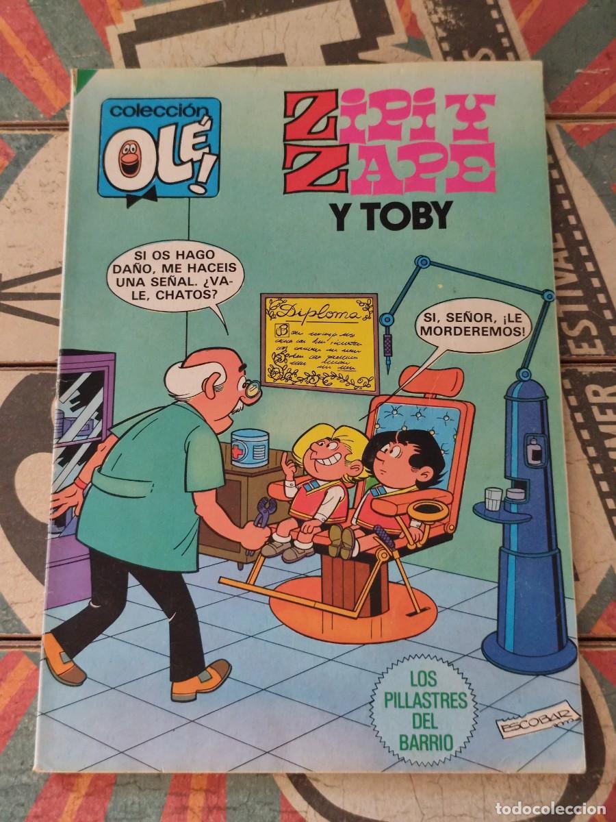 Tebeos: Colecci&oacute;n Ol&eacute; Zipi y Zape y Toby Los pillastres del barrio Edi. Bruguera