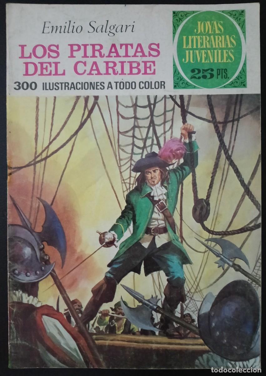 Tebeos: JOYAS LITERARIAS JUVENILES-BRUGUERA- N&ordm; 171 -LOS PIRATAS DEL CARIBE-1&ordf;.ED.1976-CORRECTO-VEA-LEA-1708