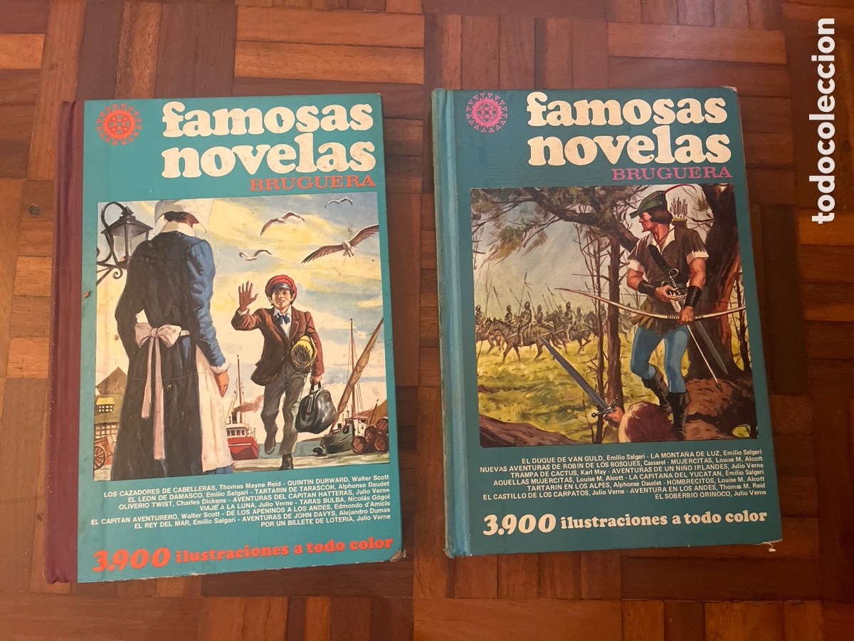 Tebeos: Dos tomos famosas novelas