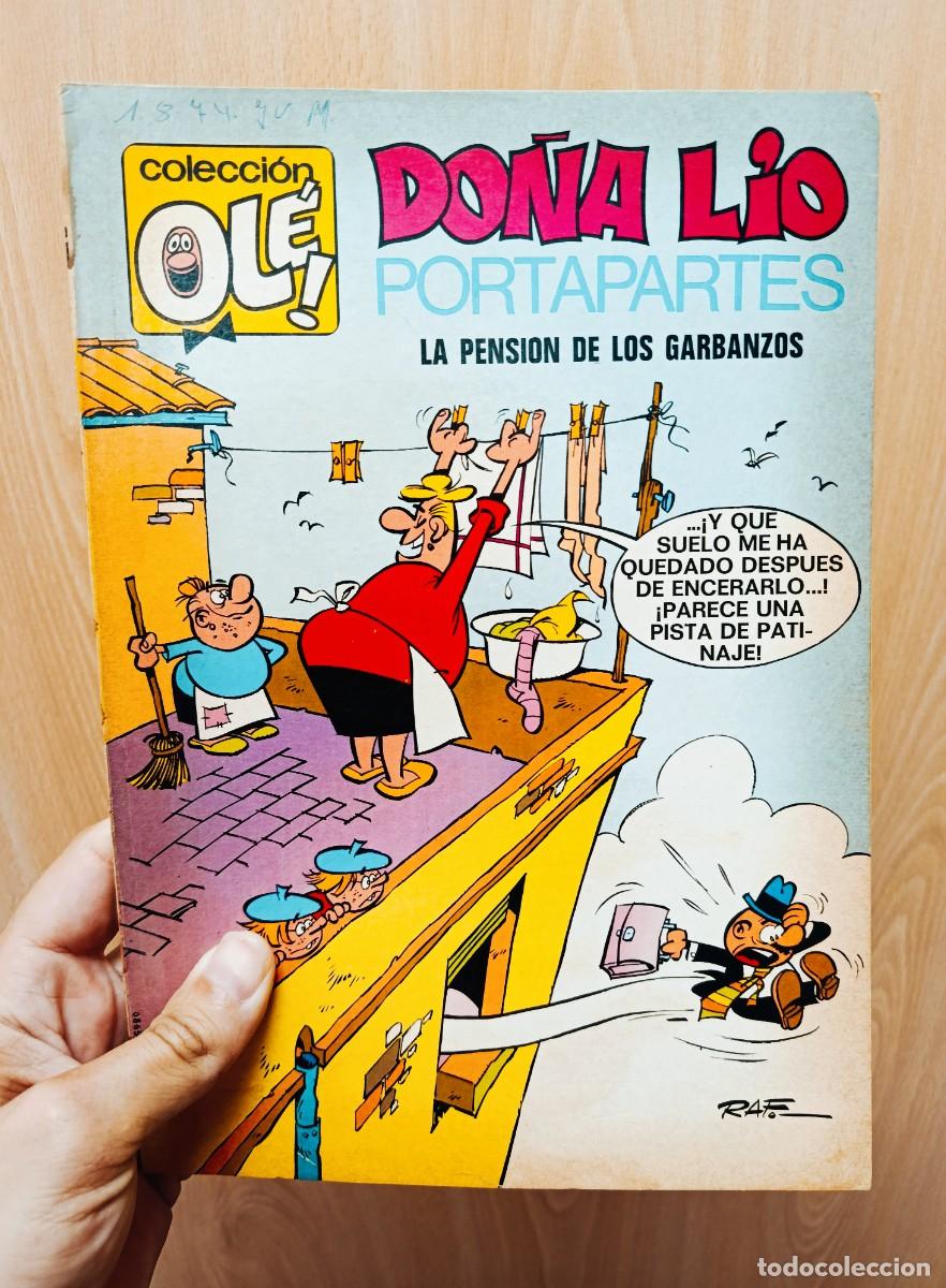Tebeos: DO&Ntilde;A LIO PORTAPAPELES N&ordm; 56 LA PENSI&Oacute;N DE LOS GARBANZOS-BRUGUERA 1&ordf; EDICI&Oacute;N, A&Ntilde;O 1971.