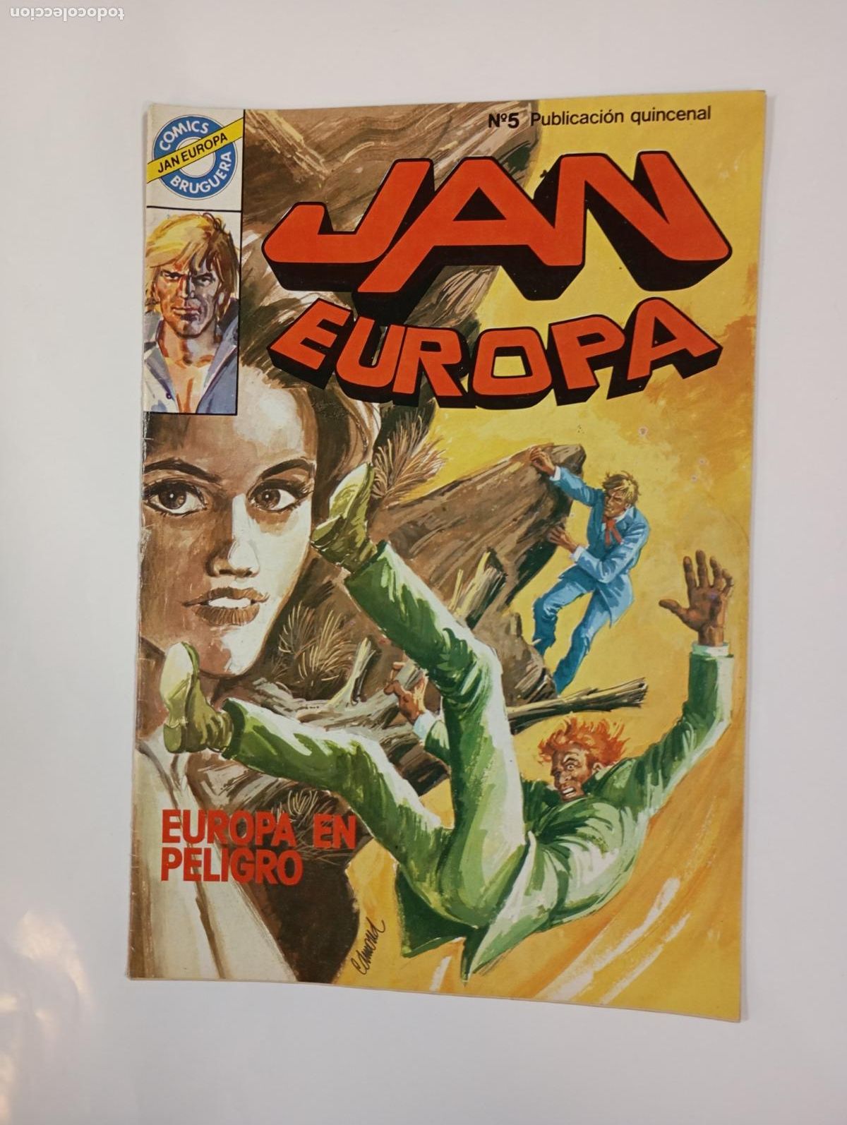 Tebeos: JAN EUROPA N&ordm; 5. EUROPA EN PELIGRO. BRUGUERA. TDKR95