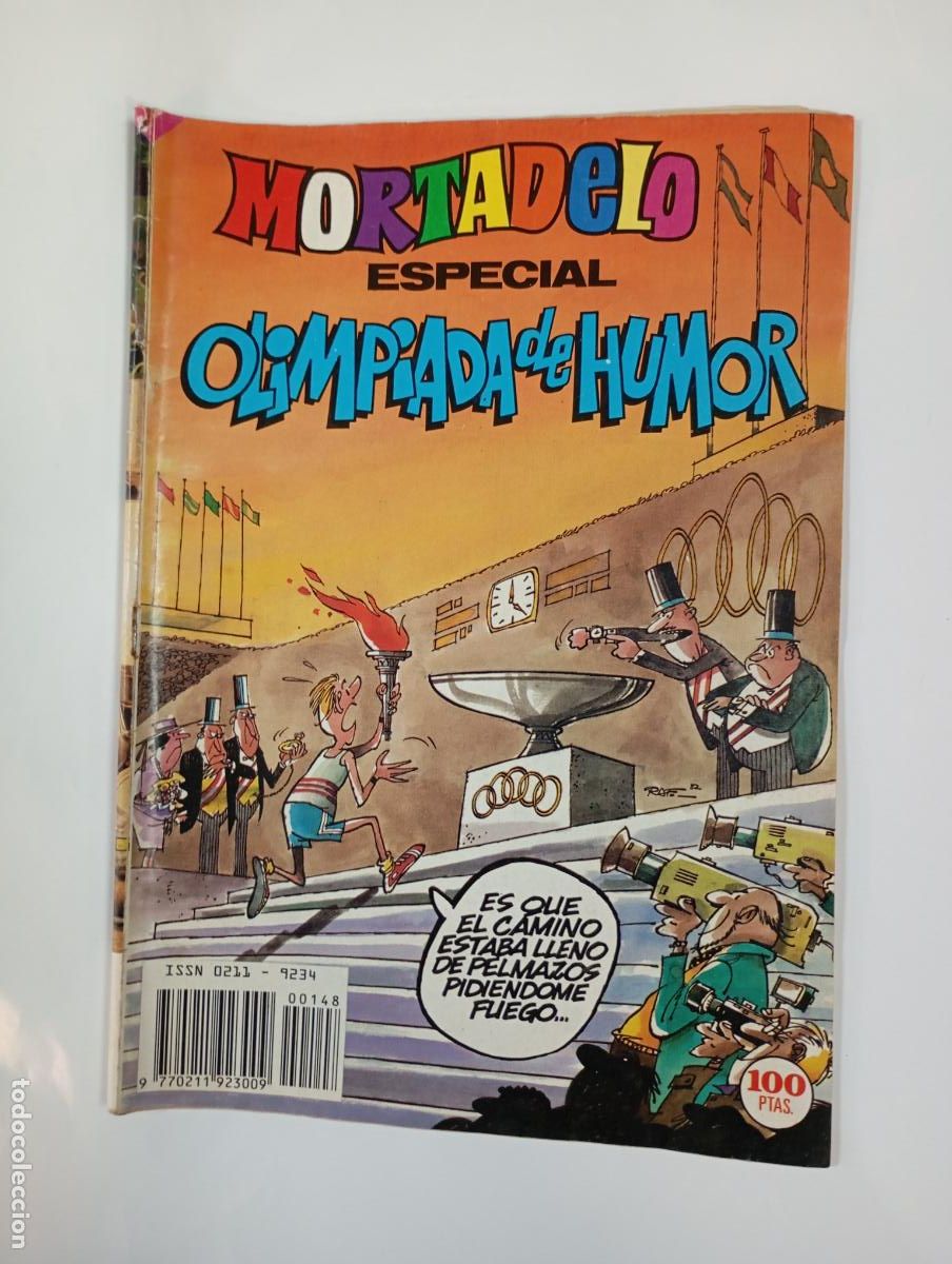 Tebeos: MORTADELO ESPECIAL OLIMPIADA DE HUMOR. N&ordm; 148. BRUGUERA 1982. TDKR95
