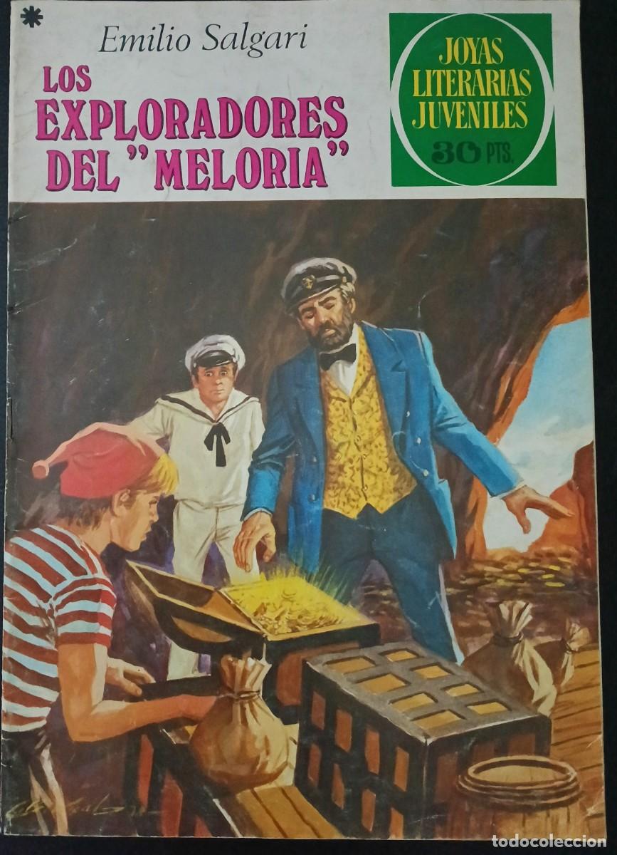 Tebeos: JOYAS LITERARIAS JUVENILES-BRUGUERA- N&ordm; 190 -LOS EXPLORADORES DEL MELORIA-1&ordf;E.1978-JUEZ-VEA-1710