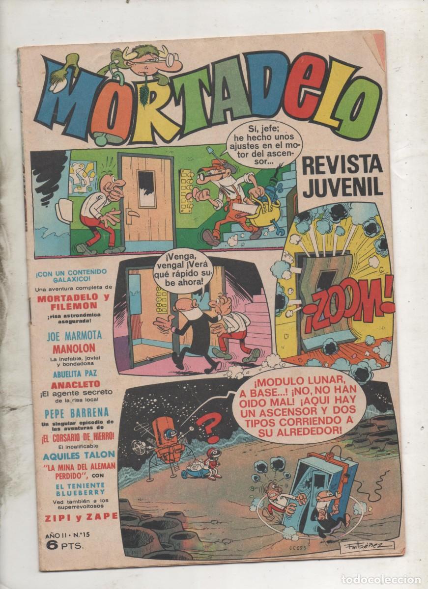 Tebeos: MORTADELO REVISTA JUVENIL N&ordm; 15 - BRUGUERA . -C5