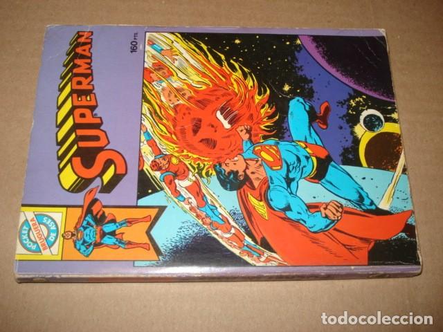 Tebeos: Pocket de ases 5: Superman, 1981, Bruguera, buen estado.