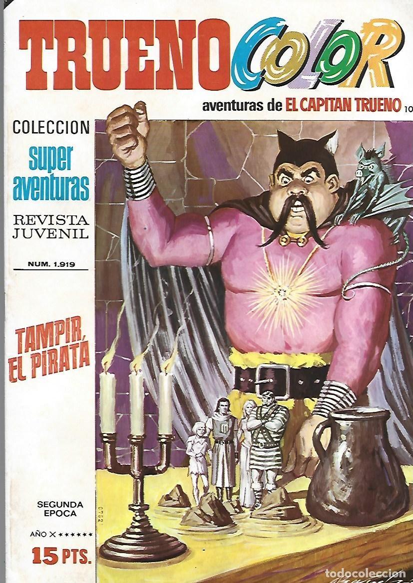 Tebeos: Trueno color, 101: Tampir, el pirata, 1977, Bruguera, muy buen estado