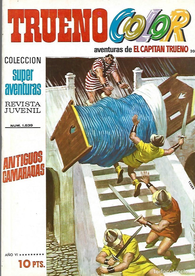 Tebeos: Trueno color, 208: antiguos camaradas, 1973, Bruguera, muy buen estado