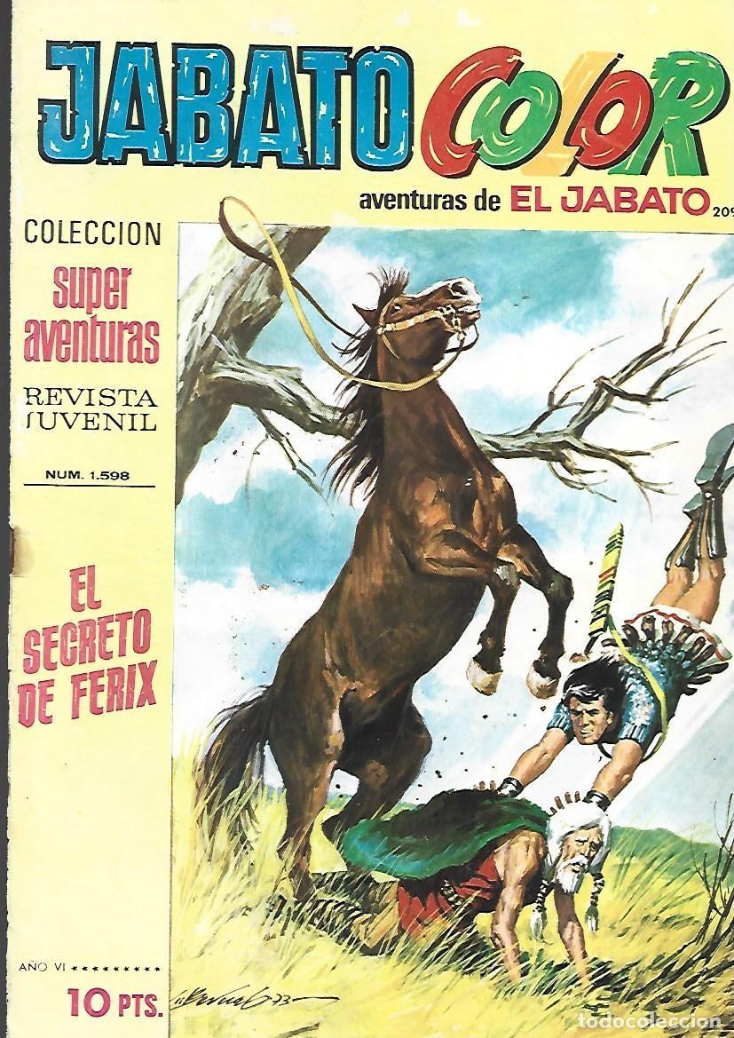 Tebeos: Jabato color, 209: el secreto de Ferix, 1973, Bruguera, buen estado