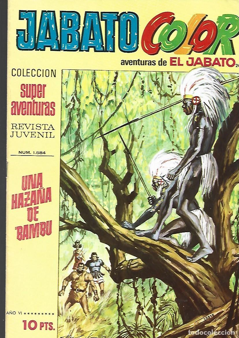 Tebeos: Jabato color, 202: una haza&ntilde;a de Bambu, 1973, Bruguera, muy buen estado