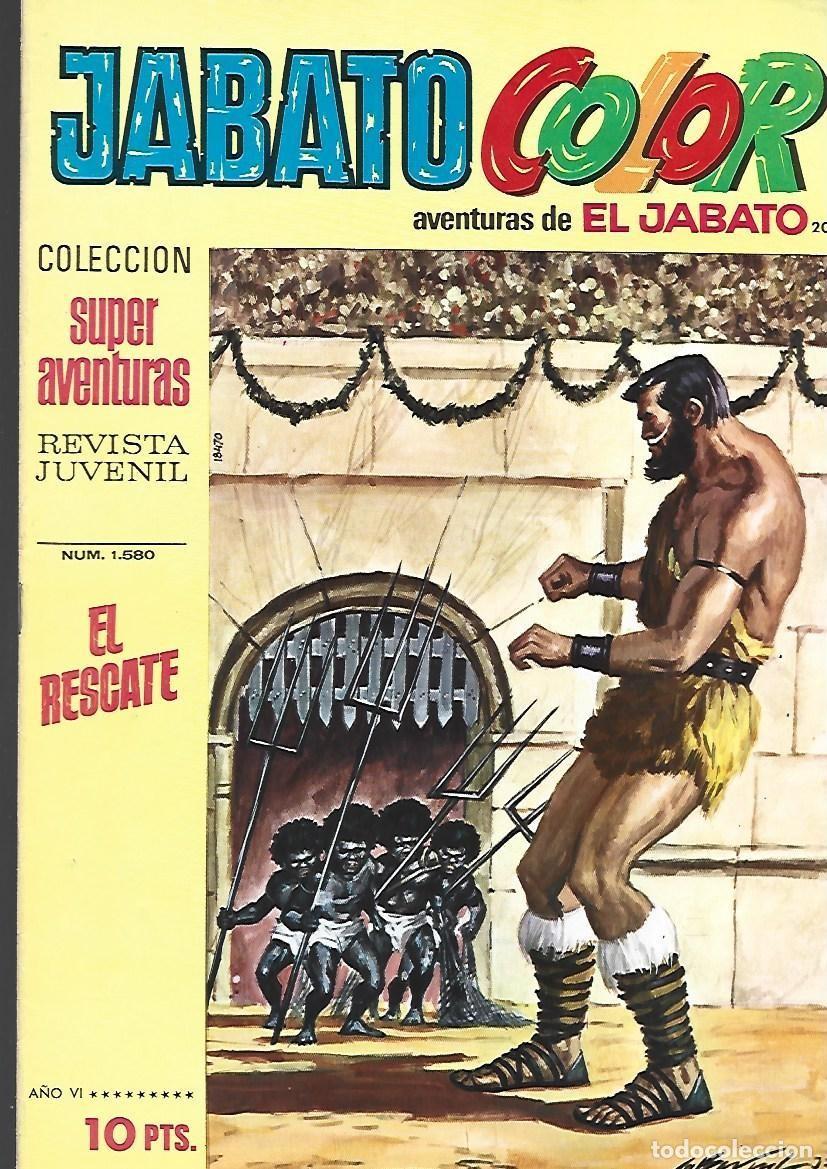Tebeos: Jabato color, 200: el rescate, 1973, Bruguera, muy buen estado