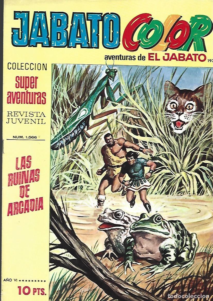 Tebeos: Jabato color, 193: las ruinas de Arcadia, 1973, Bruguera, muy buen estado