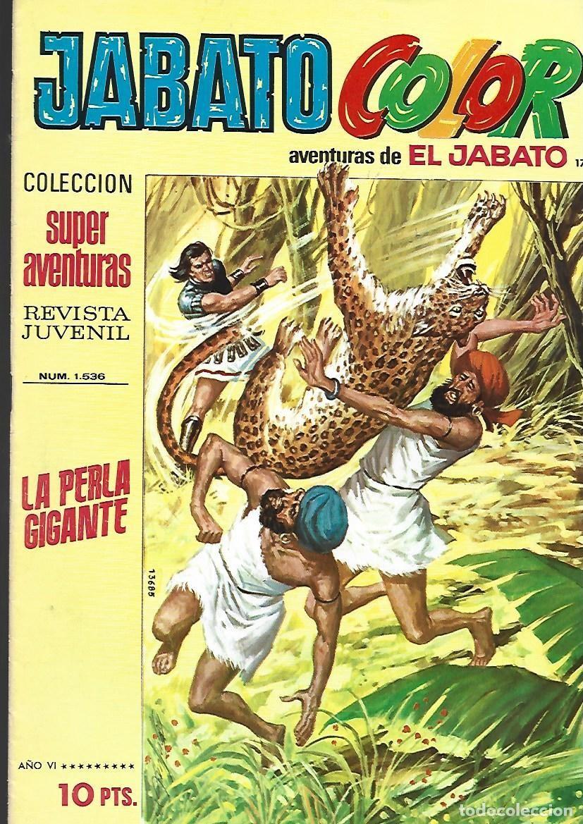 Tebeos: Jabato color, 178: la perla gigante, 1973, Bruguera, muy buen estado