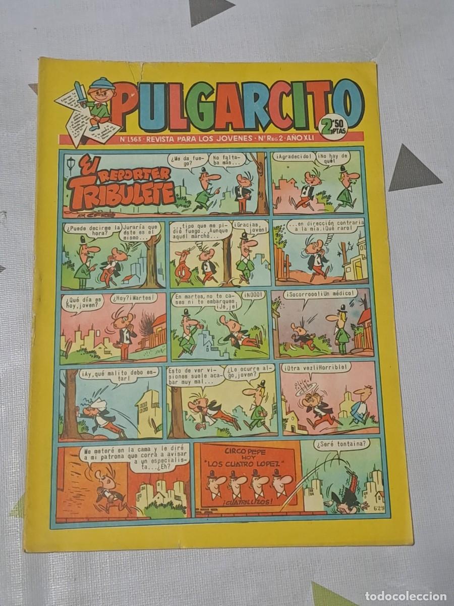 Tebeos: Pulgarcito 1563, Bruguera en muy buen estado