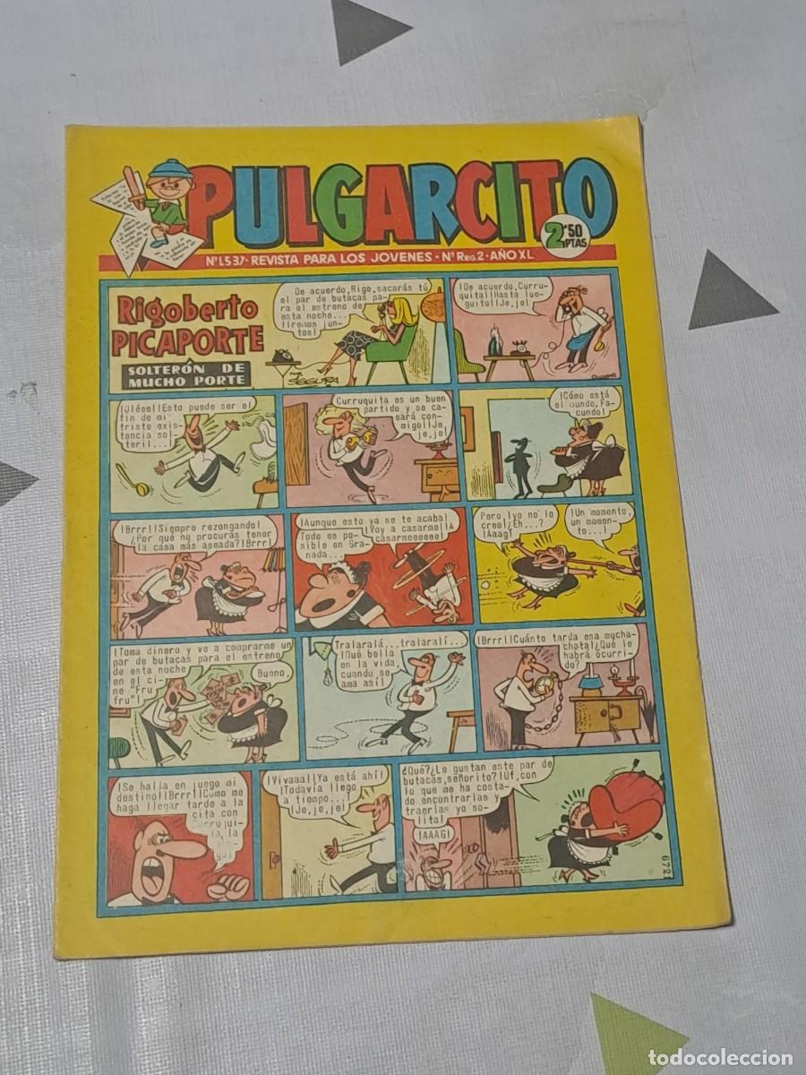 Giornalini: Pulgarcito 1537, Bruguera en muy buen estado