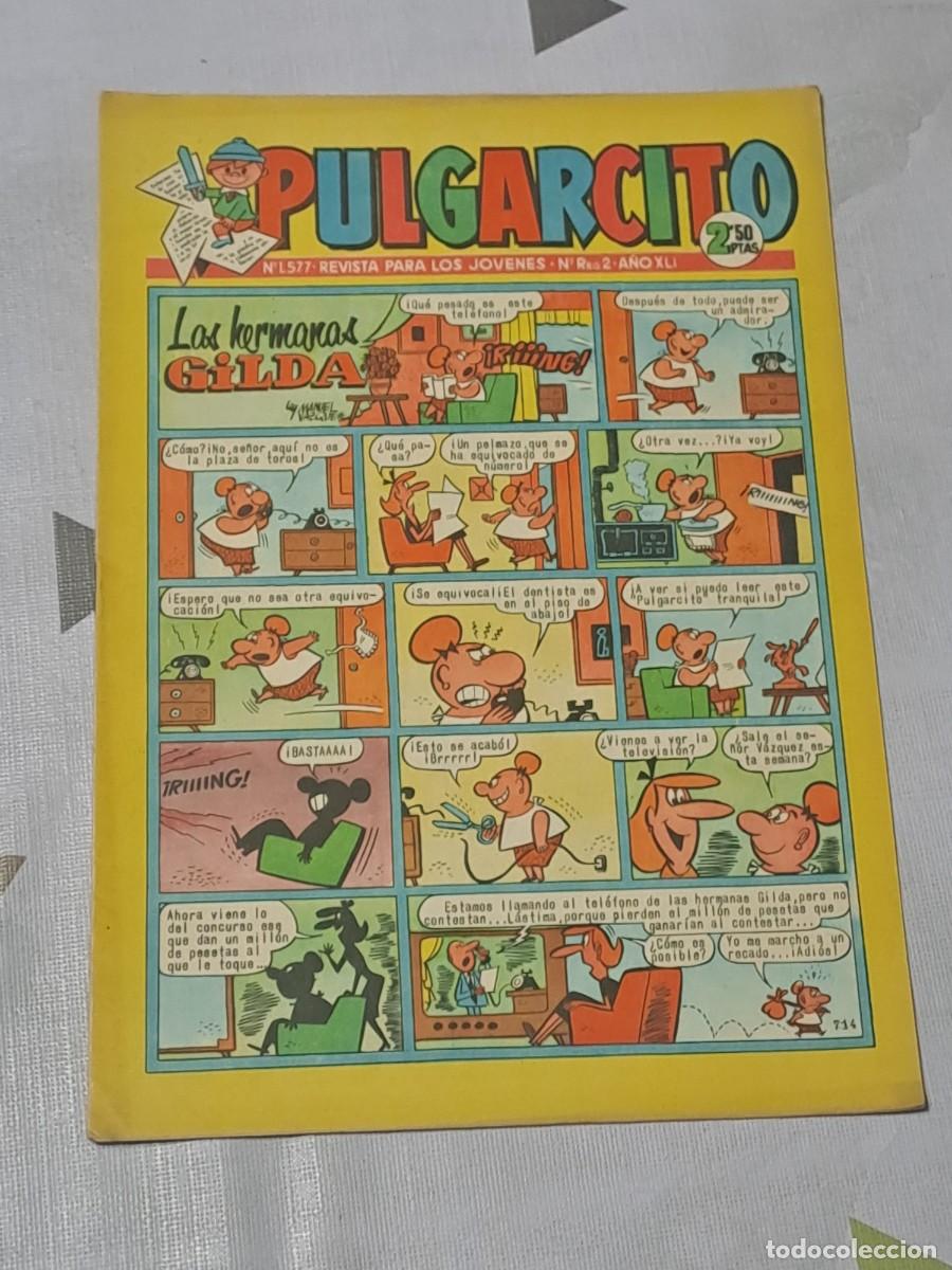Giornalini: Pulgarcito 1577, Bruguera en muy buen estado