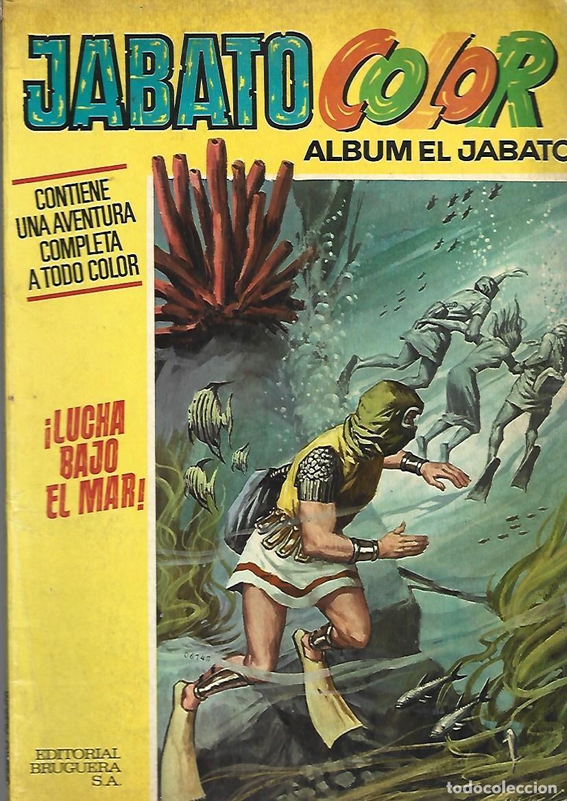 Tebeos: Jabato color, &aacute;lbum 30: lucha bajo el mar, 1972, Bruguera, buen estado
