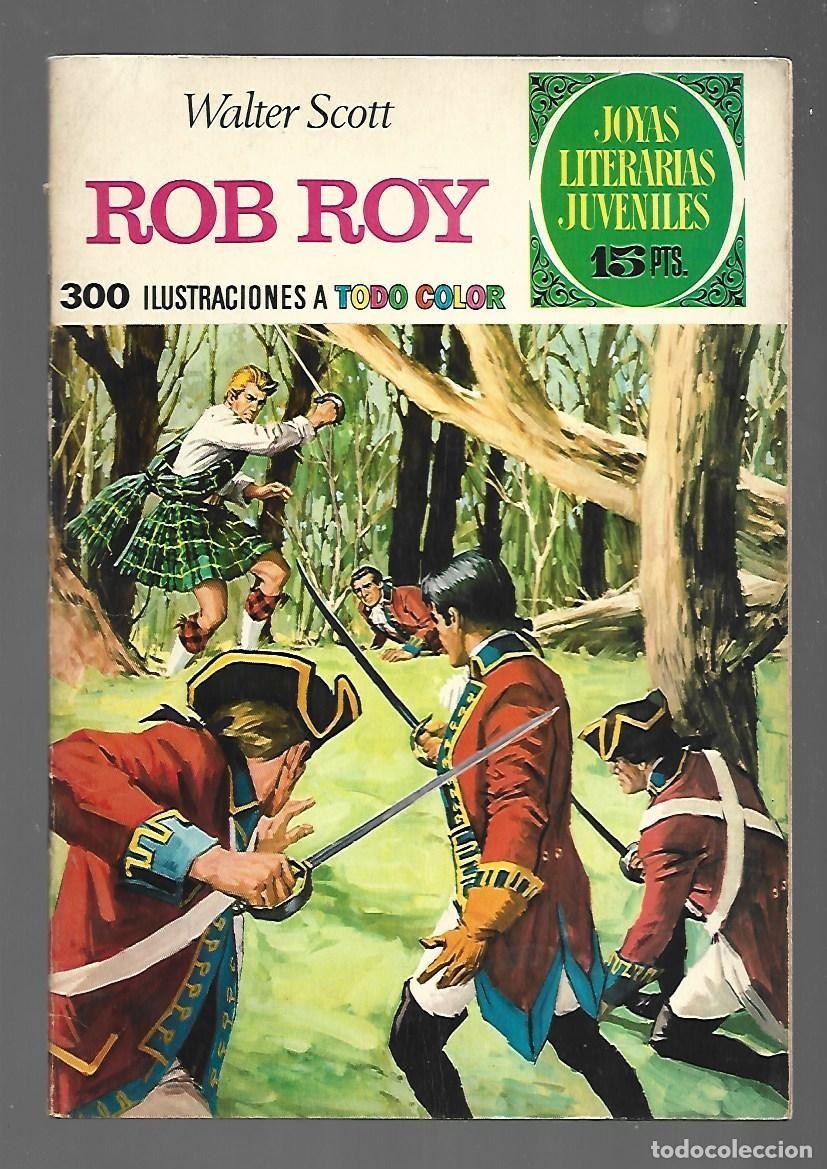 Tebeos: Joyas literarias, 11: Rob Roy, 1970, Bruguera, primera edici&oacute;n, con laberinto, muy buen estado