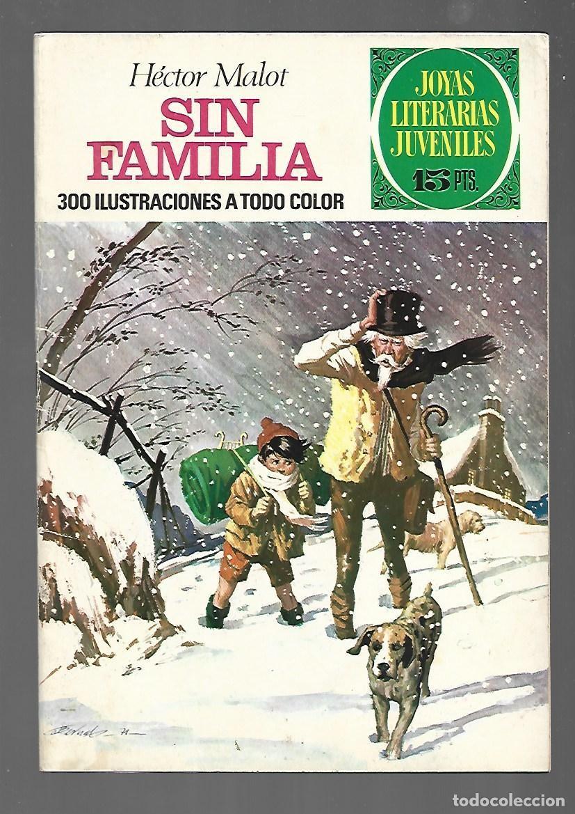 Tebeos: Joyas literarias, 31: sin familia, 1971, Bruguera, primera edici&oacute;n, con laberinto, buen estado