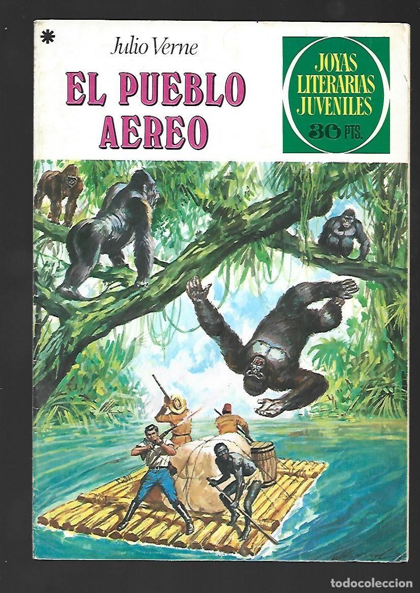 Tebeos: Joyas literarias, 192: el pueblo aereo, 1978, Bruguera, primera edici&oacute;n, buen estado