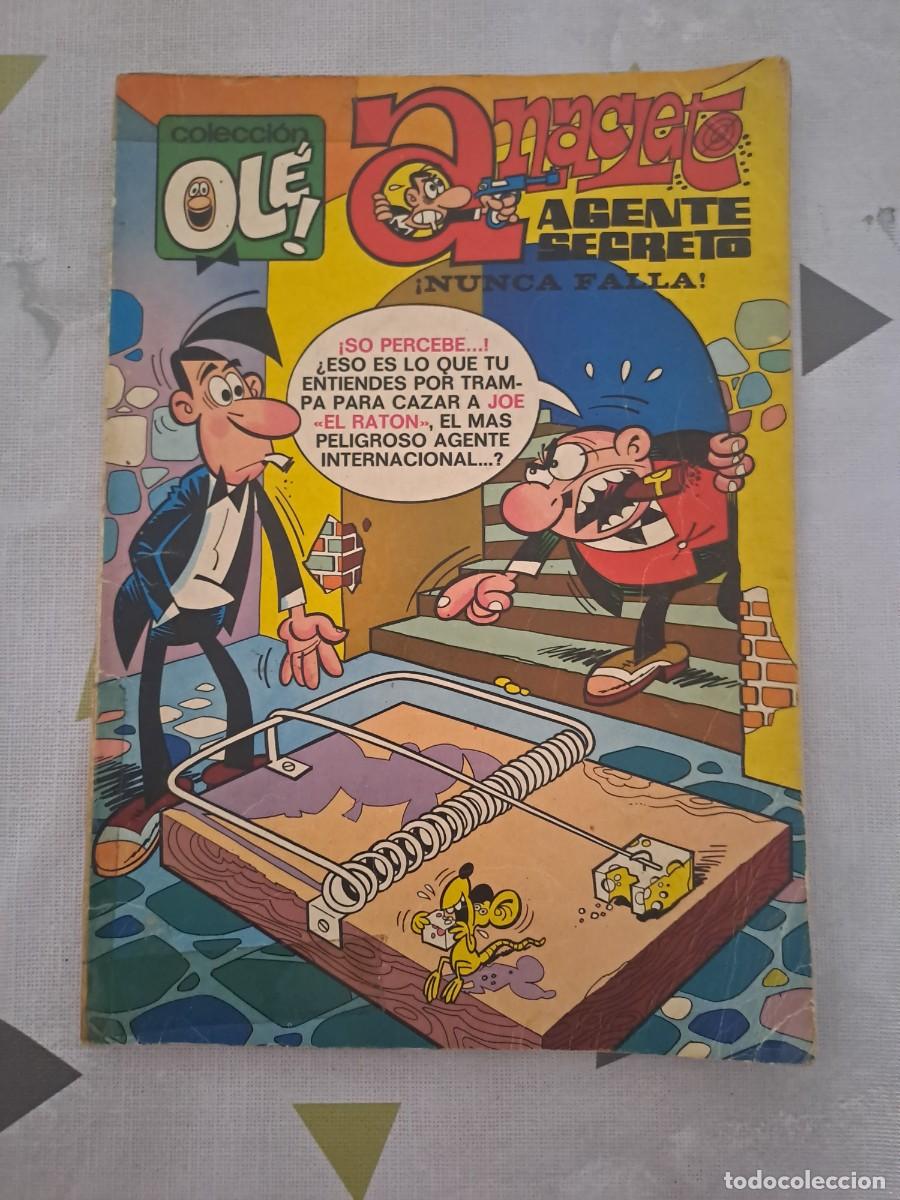 Tebeos: Ole 49, Anacleto agente secrero nunca falla, Bruguera con el numero en el lomo primera edicion