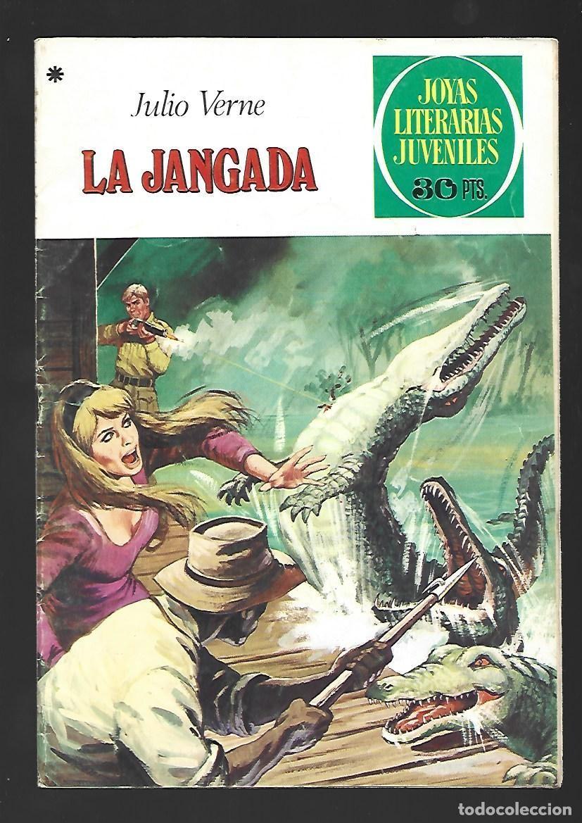 Tebeos: Joyas literarias, 195: la jangada, 1978, Bruguera, primera edici&oacute;n, buen estado