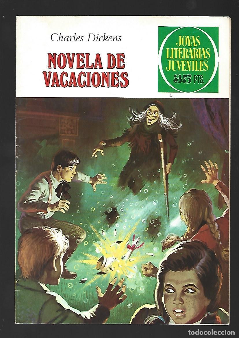 Tebeos: Joyas literarias, 215: novela de vacaciones, 1979, Bruguera, primera edici&oacute;n, muy buen estado