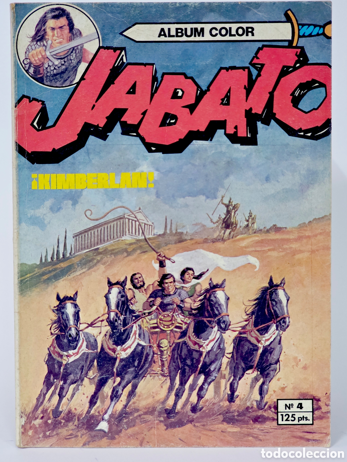 Tebeos: C&Oacute;MIC JABATO 4 &Aacute;LBUM COLOR KIMBERLAN EDITORIAL BRUGUERA NORMAL ESTADO