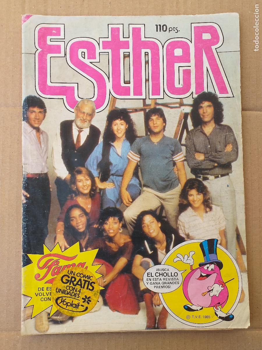 Tebeos: ESTHER - N&ordm; 108 - p&oacute;ster de Miguel Bos&eacute; - 1985 Bruguera