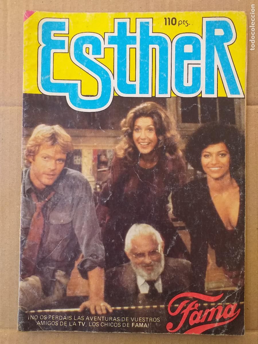 Tebeos: ESTHER - N&ordm; 112 - p&oacute;ster de Camilo Sexto - 1985 Bruguera
