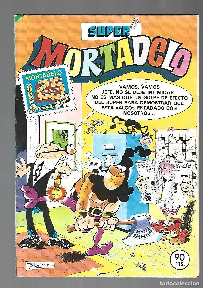 Tebeos: Super Mortadelo, 155, 1983, Bruguera, muy buen estado, con fichas. Camacho
