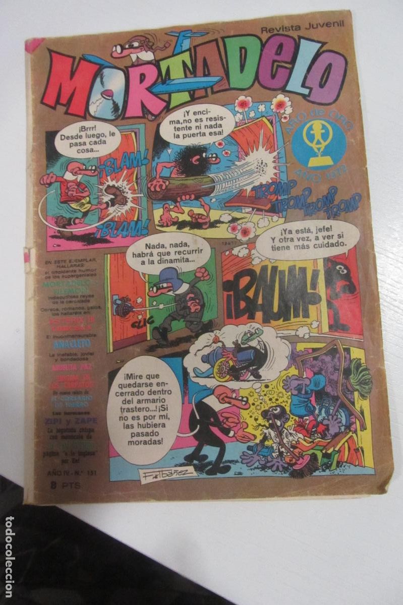 Tebeos: MORTADELO N&ordm; 151 BRUGUERA ARX279