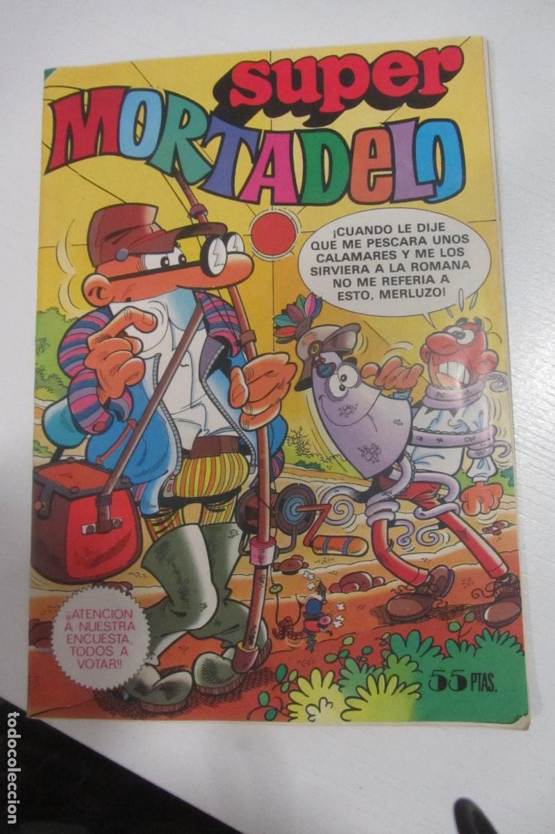 Tebeos: S&Uacute;PER MORTADELO N&ordm; 109 - BRUGUERA - 1981 - JAN EUROPA - PUBLI LEGO ARX279