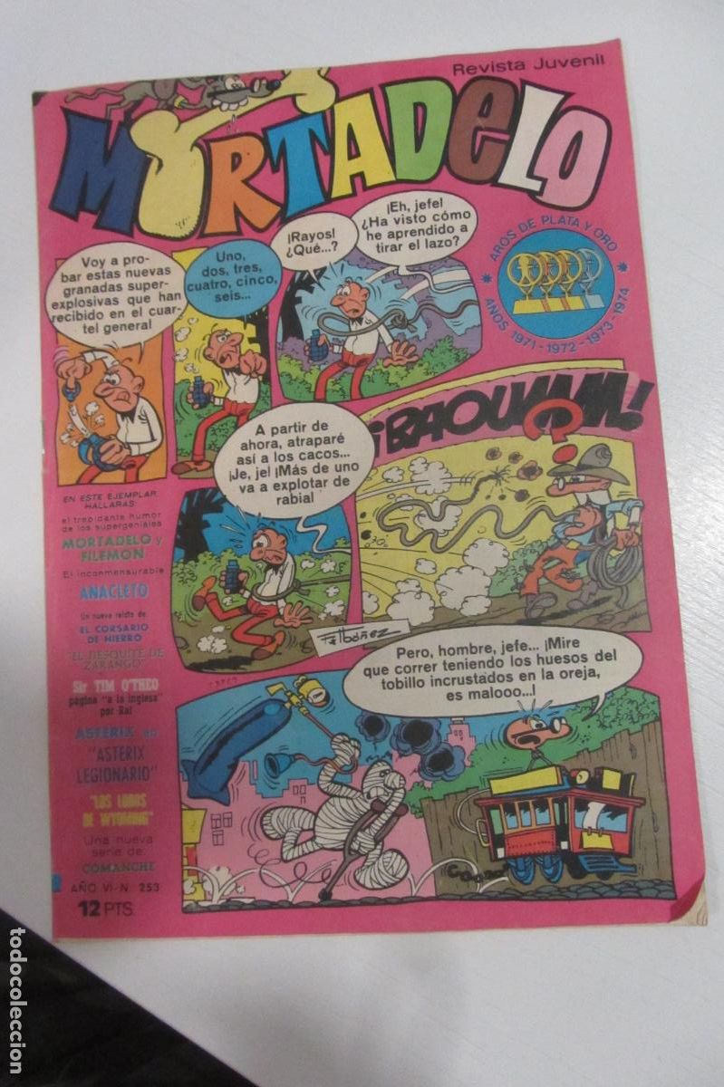 Tebeos: MORTADELO REVISTA JUVENIL N&ordm; 253 / BRUGUERA ARX279