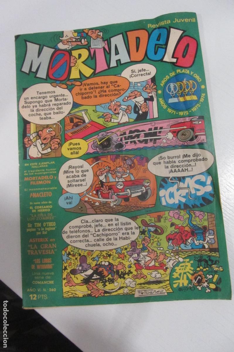 Tebeos: MORTADELO REVISTA JUVENIL N&ordm; 260 / BRUGUERA ARX279