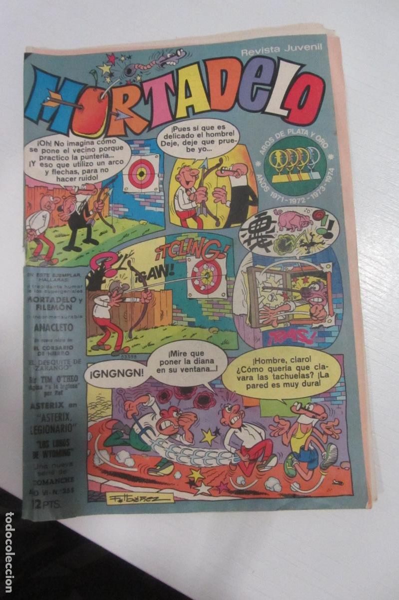 Tebeos: MORTADELO REVISTA JUVENIL N&ordm; 255 / BRUGUERA ARX279