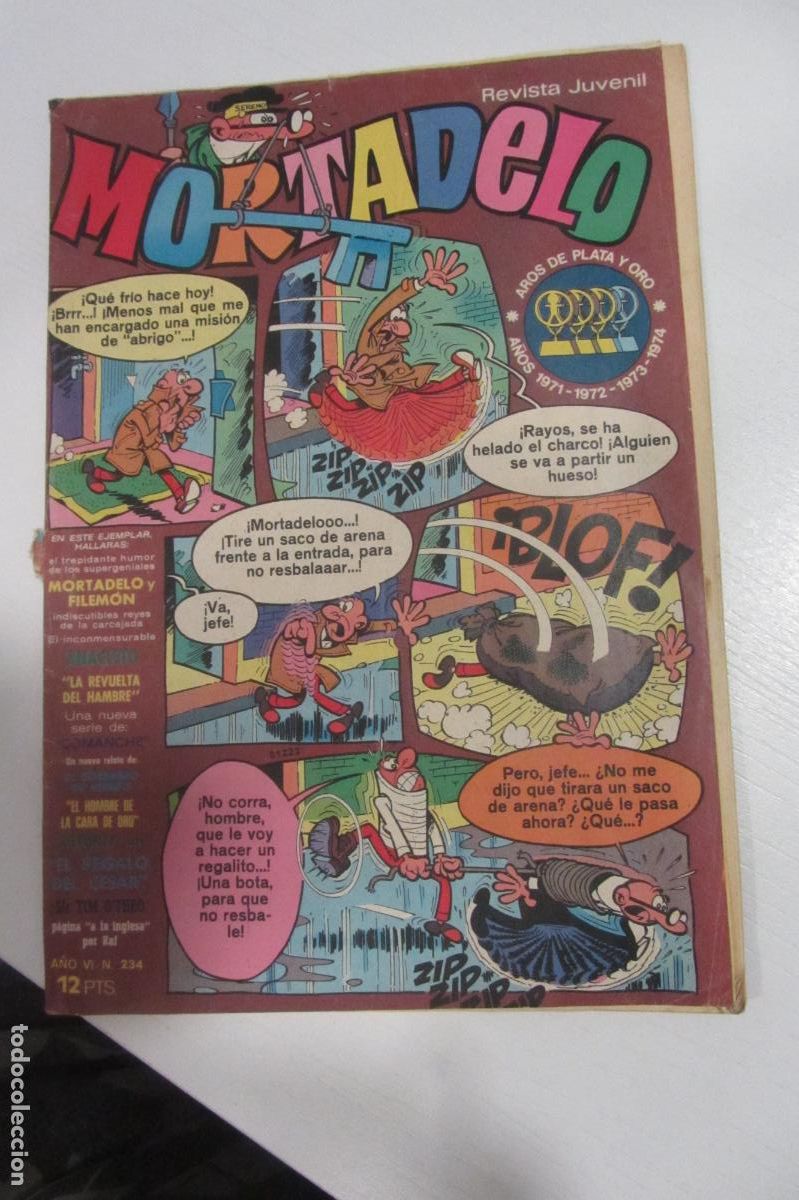 Tebeos: MORTADELO REVISTA JUVENIL N&ordm; 234 / BRUGUERA ARX279