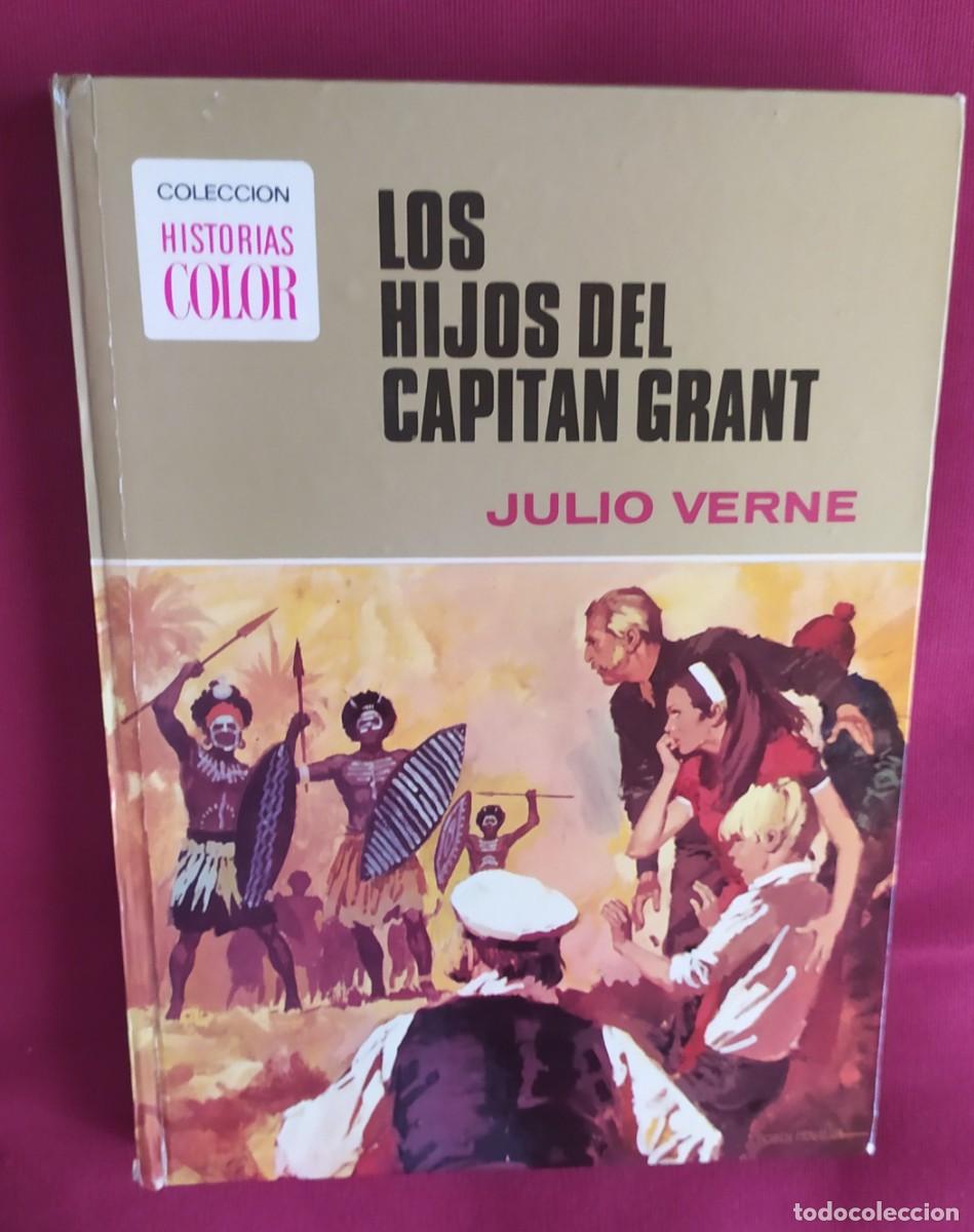 Tebeos: Los hijos del capit&aacute;n Grant- Julio Verne. Historias color Bruguera. A&ntilde;o 1972