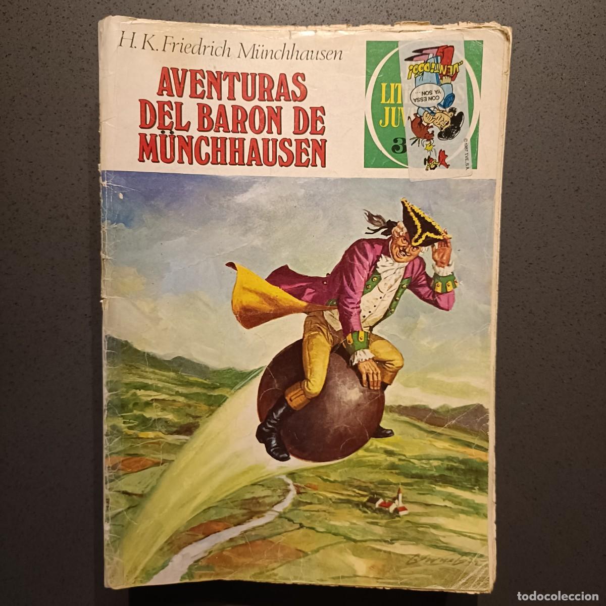 Tebeos: Joyas Literarias - Aventuras del Bar&oacute;n de M&uuml;nchhausen (H. K. Friedrich), n&ordm; 146 - Bruguera 1979